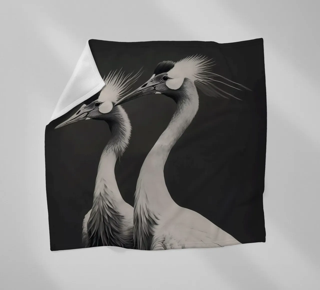 Gray Herons Fleecedecke von treechild