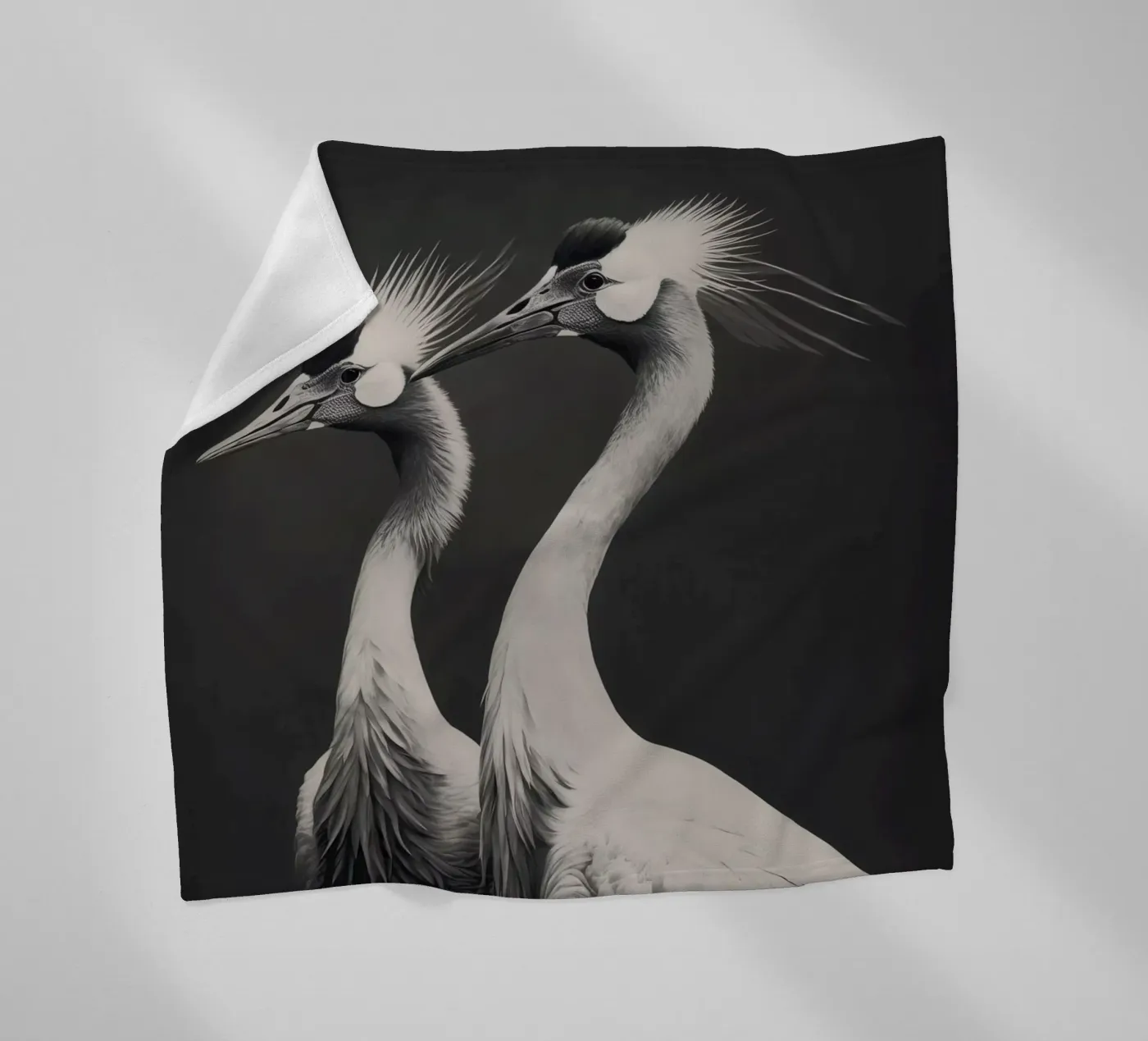 Gray Herons Fleecedecke von treechild