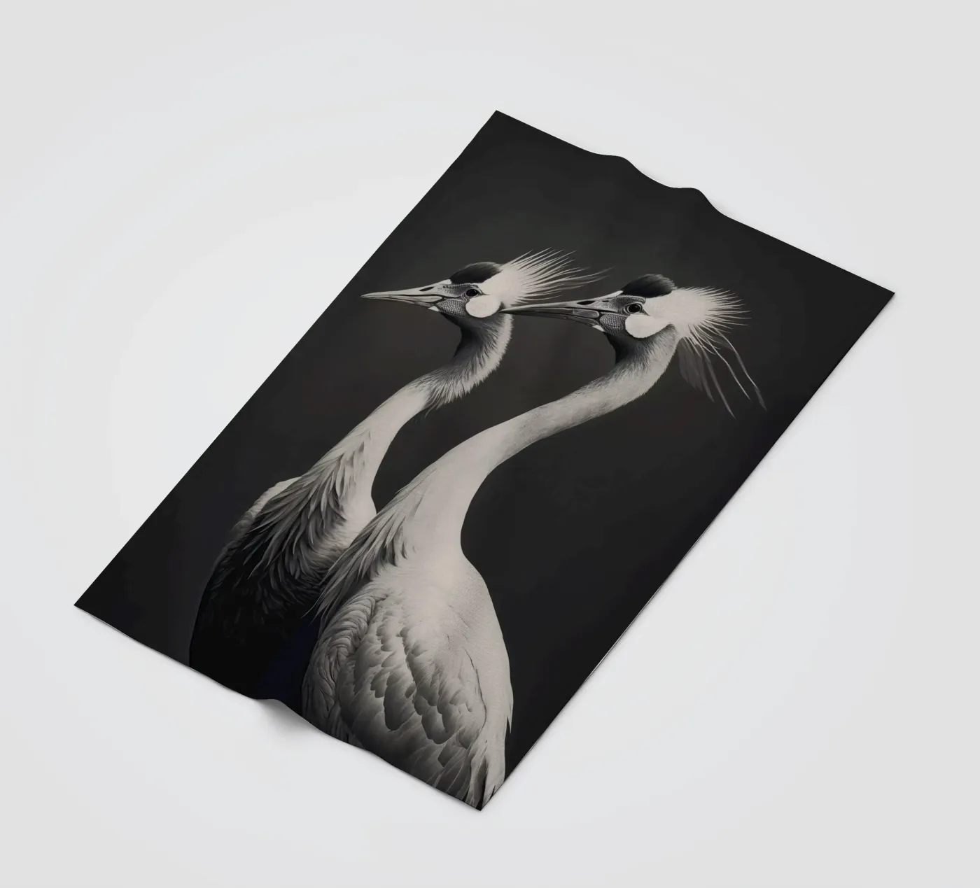 Gray Herons Fleecedecke von treechild