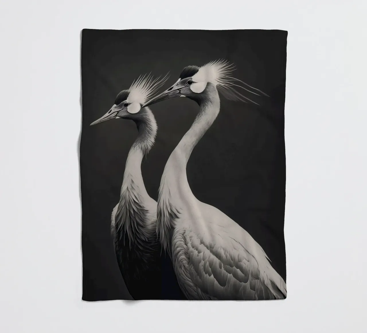Gray Herons Fleecedecke von treechild