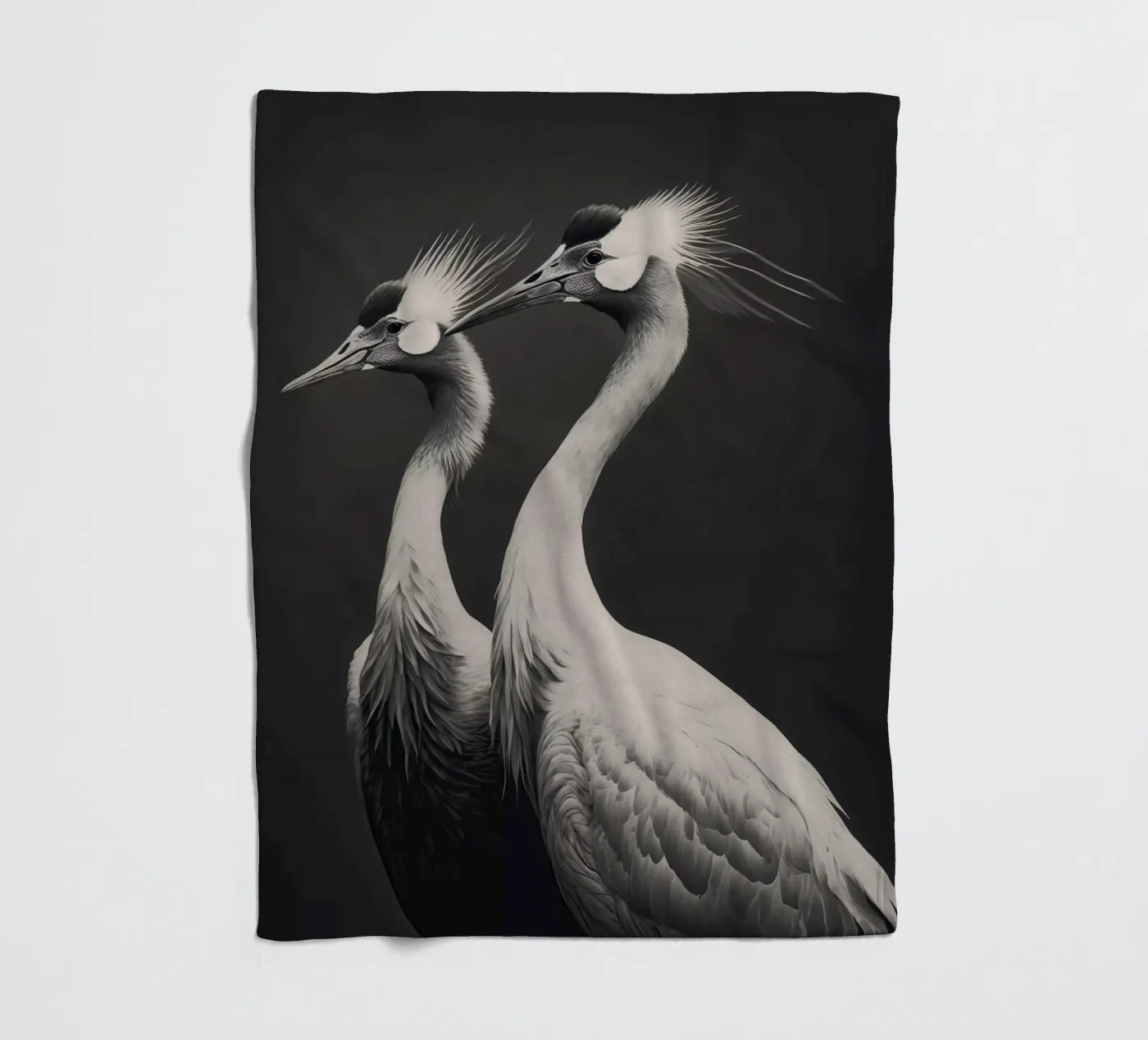 Gray Herons Fleecedecke von treechild