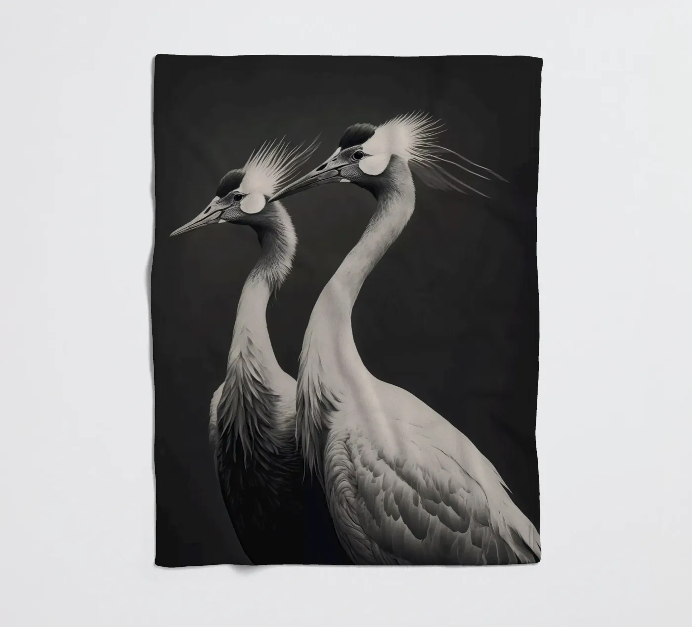 Gray Herons Fleecedecke von treechild