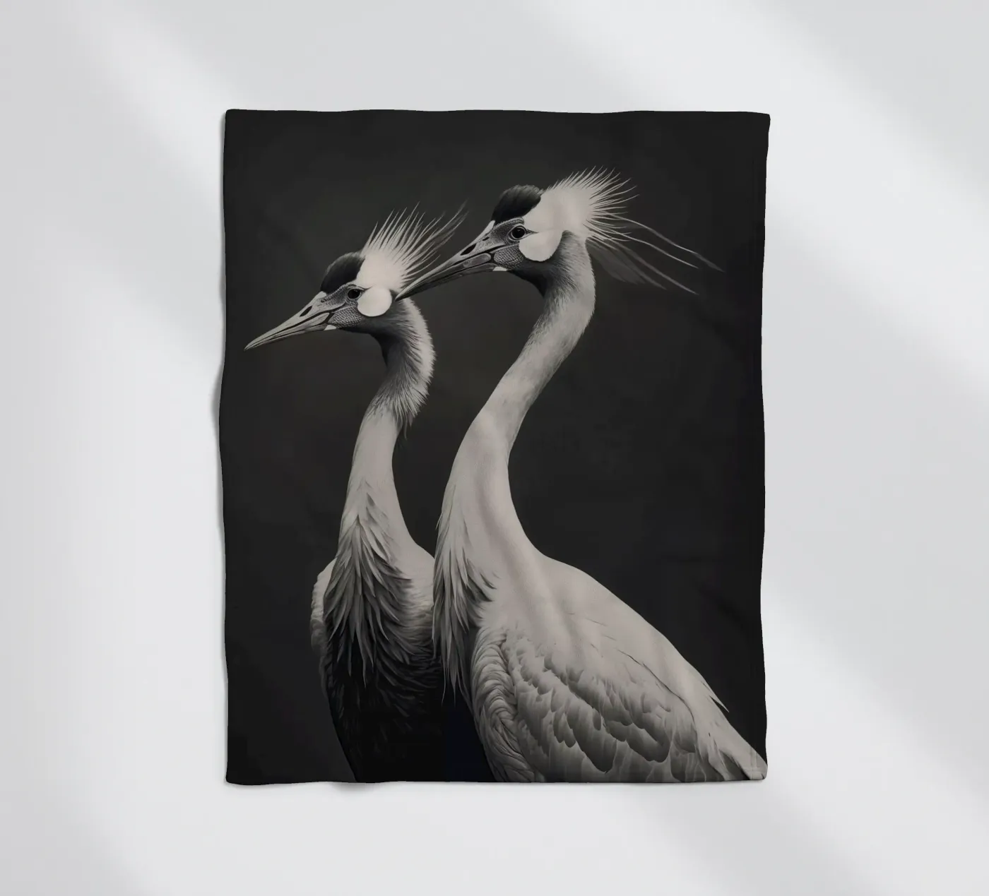 Gray Herons Fleecedecke von treechild