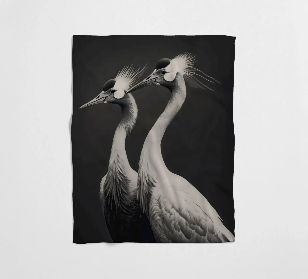 Gray Herons Fleecedecke von treechild