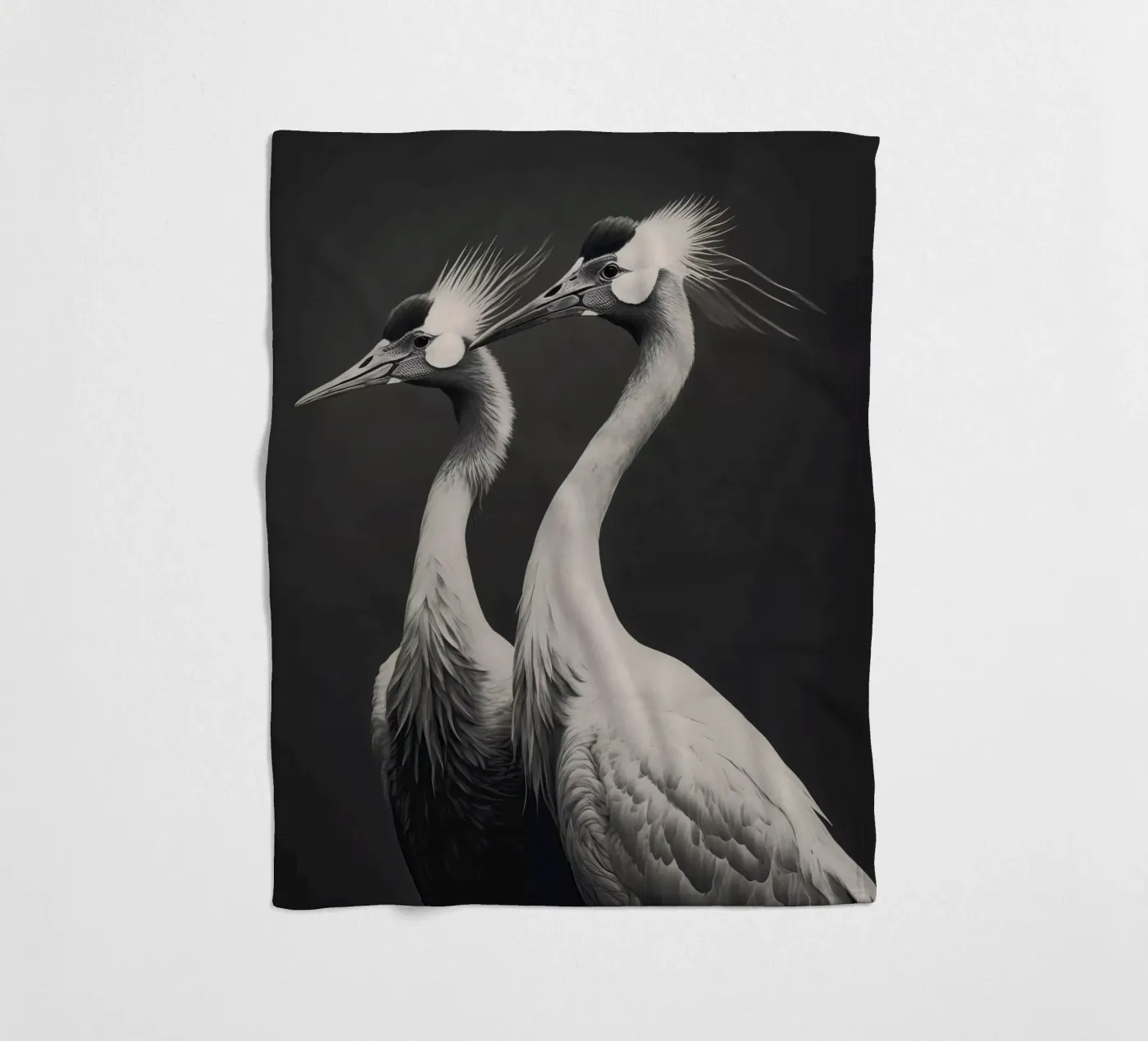Gray Herons Fleecedecke von treechild