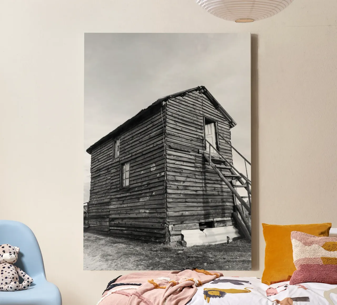 Cabo Polonio, Uruguay canvas met Baklijst van rafael campezato