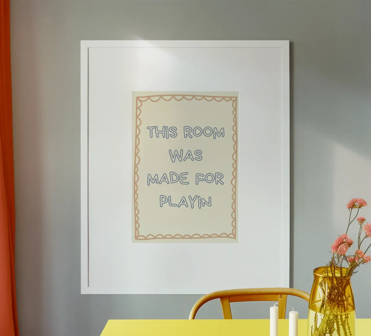"Made for Playin'" - Poster decorativo per la camera dei bambini poster da vintagepod