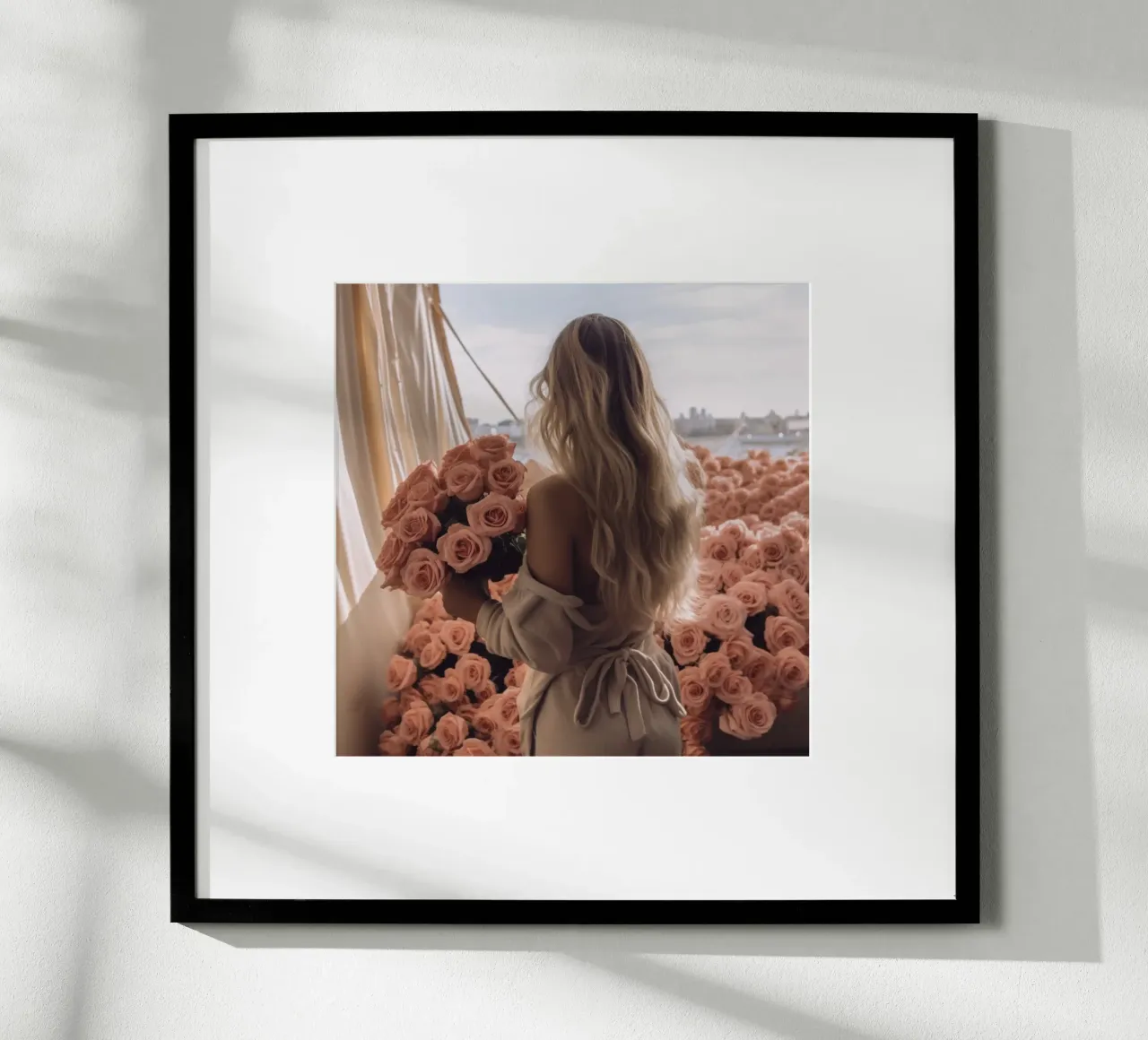Das Meer der Rosen Poster von StillVibe Home