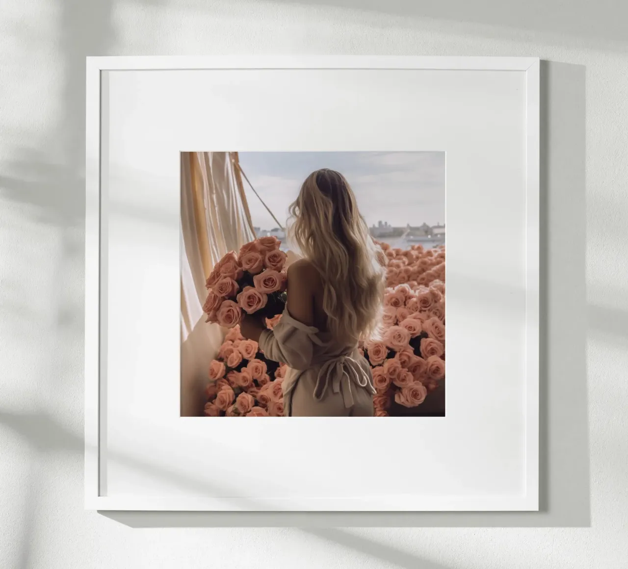 Das Meer der Rosen Poster von StillVibe Home