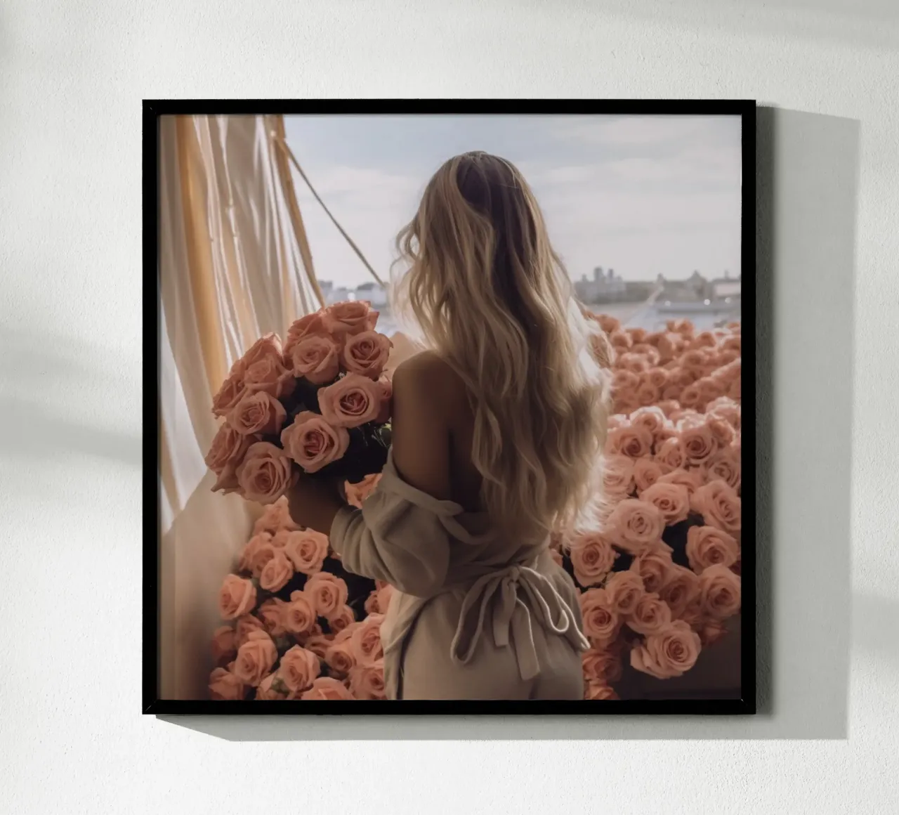Das Meer der Rosen Poster von StillVibe Home