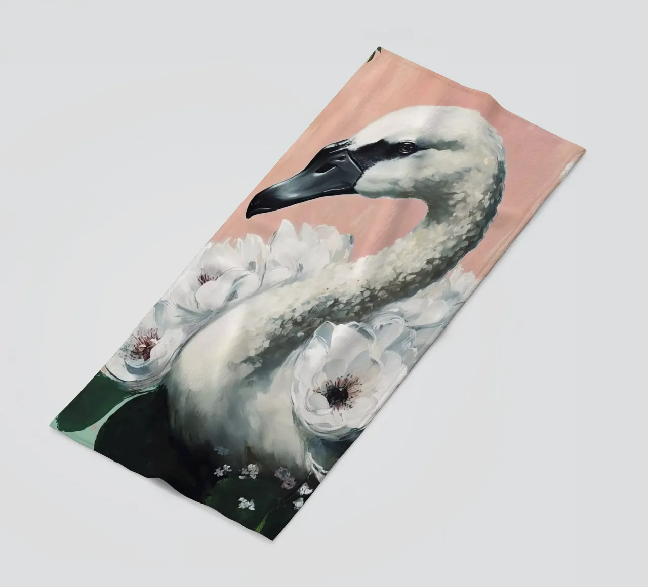 Decorated Swan telo mare da treechild