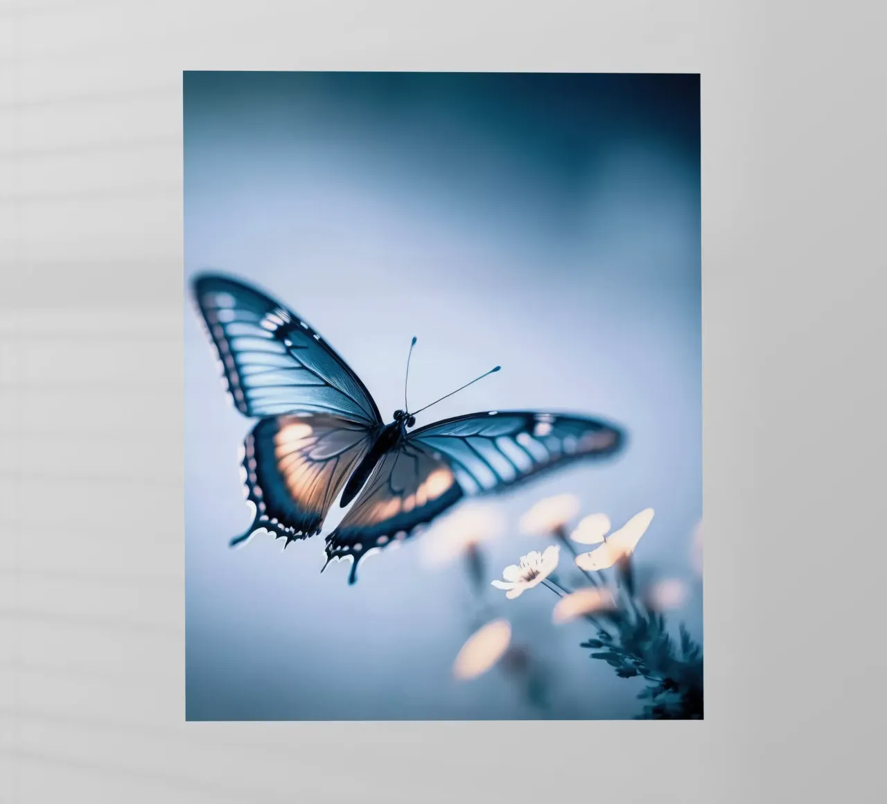 Blue Butterfly pellicola backlit da treechild
