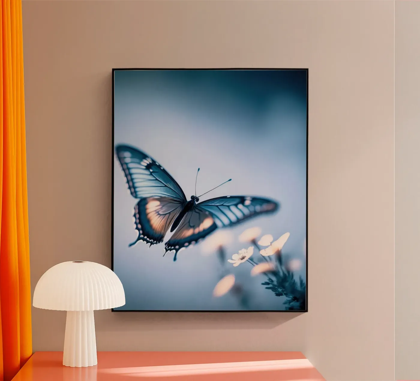 Blue Butterfly plexiglass da treechild