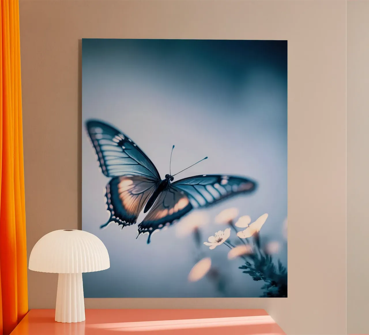 Blue Butterfly plexiglass da treechild