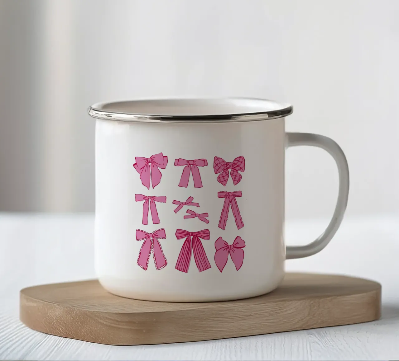 Archi Coquette tazza in smalto da dafnedesignstudio