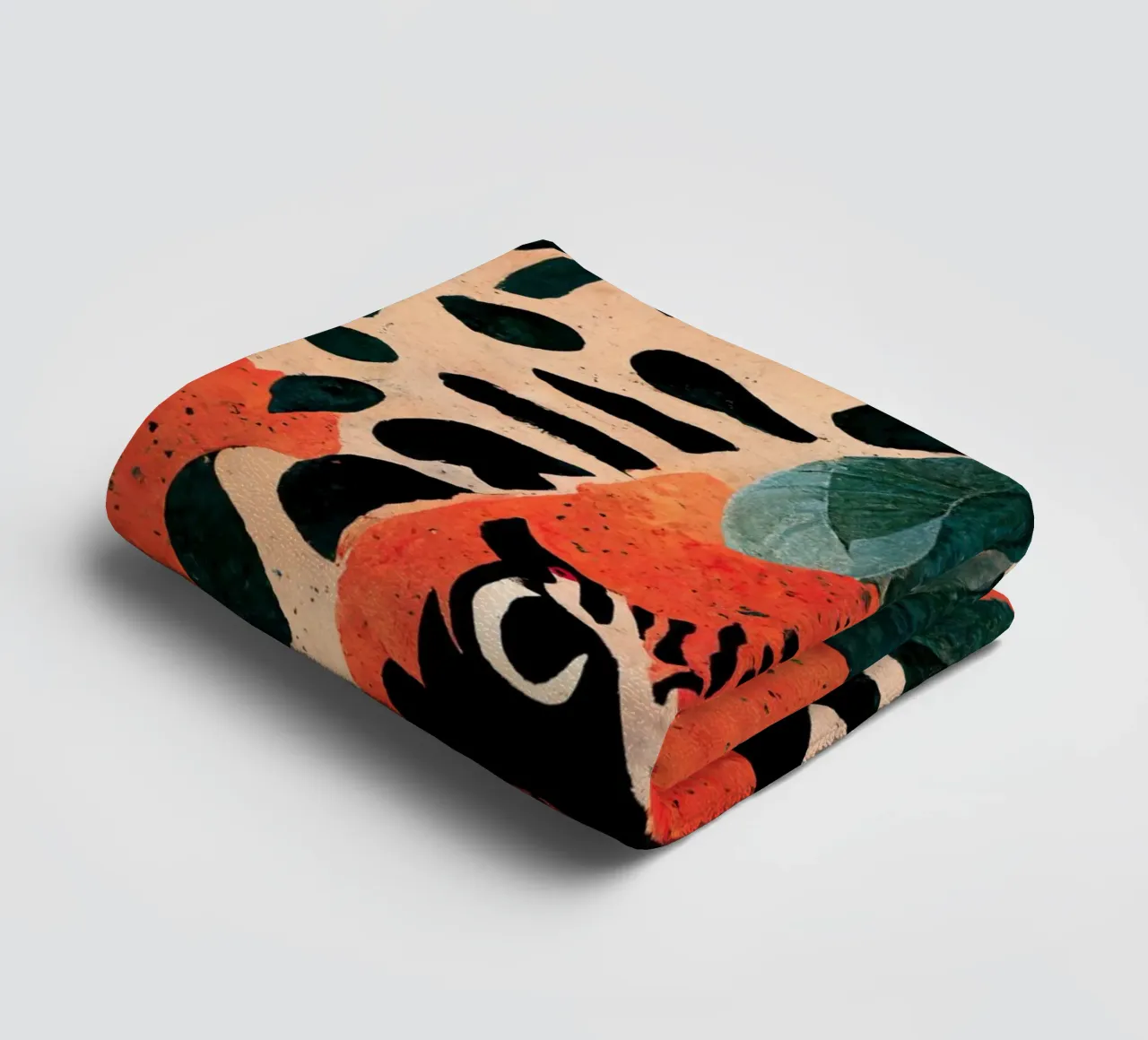 Hiding Leo asciugamano da bagno da treechild