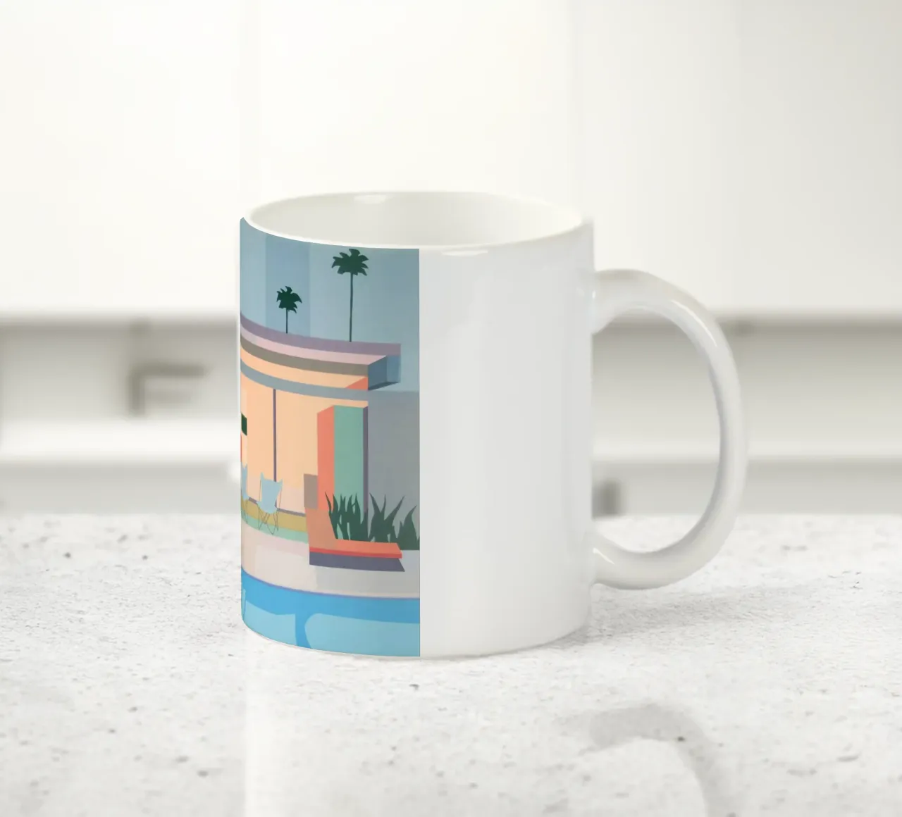 minimalist architecture tazza in ceramica da Leonard Barreiro