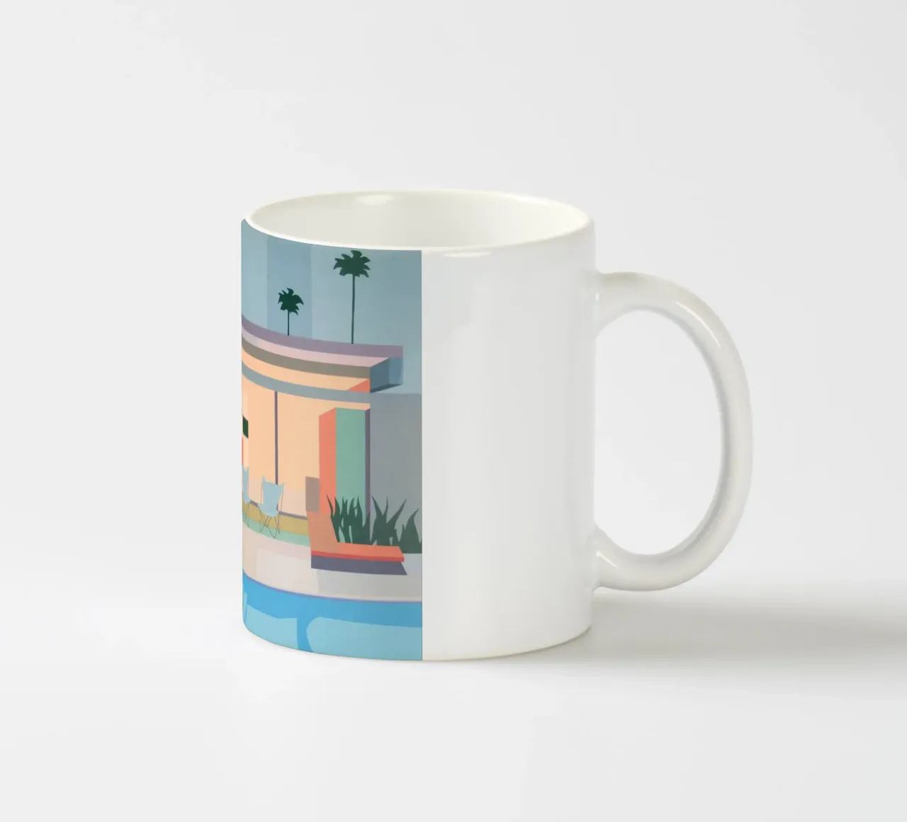 minimalist architecture tazza in ceramica da Leonard Barreiro