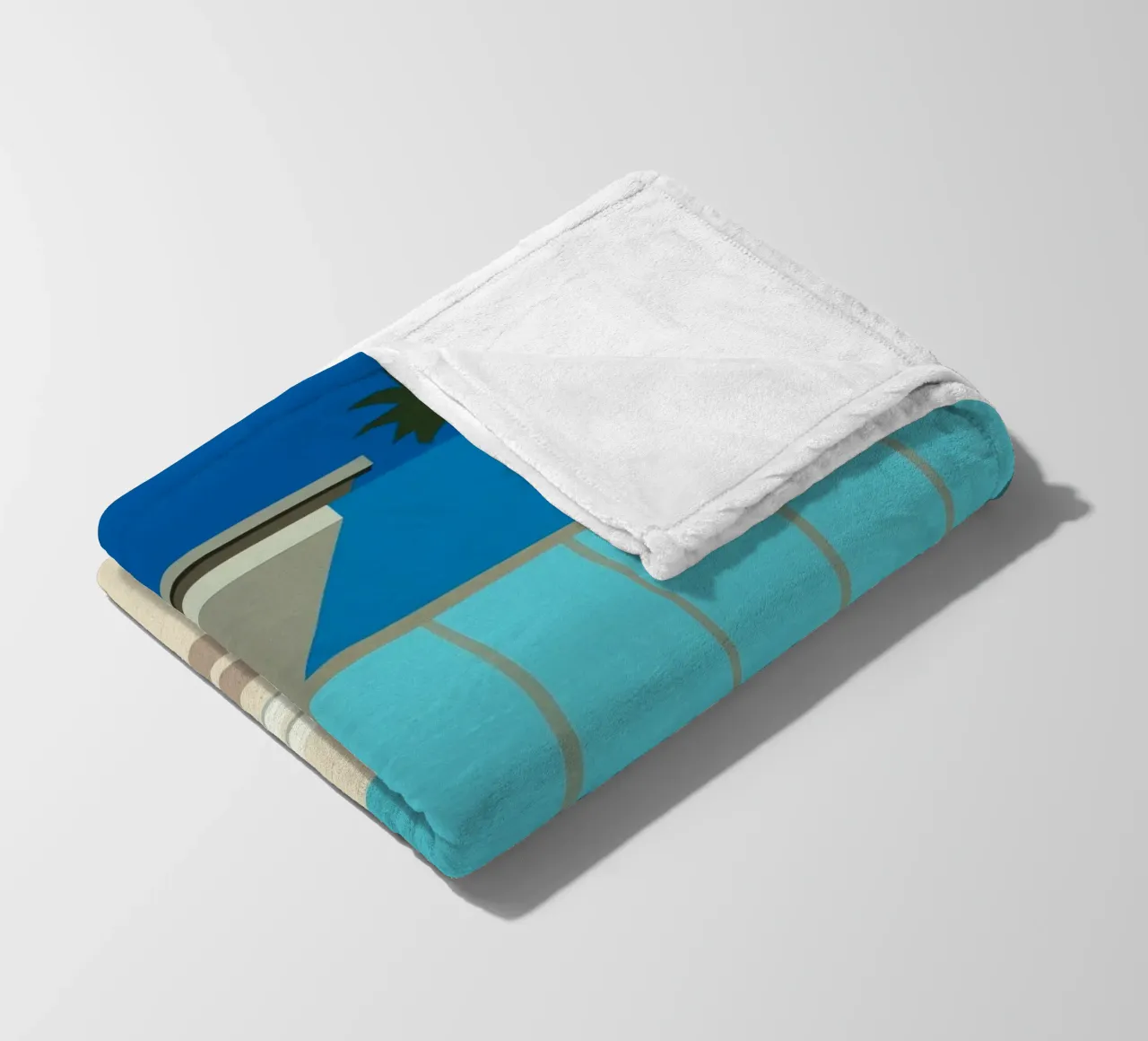 California Pool coperta in pile da Leonard Barreiro