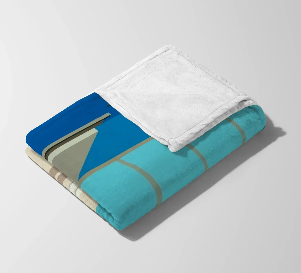 California Pool coperta in pile da Leonard Barreiro