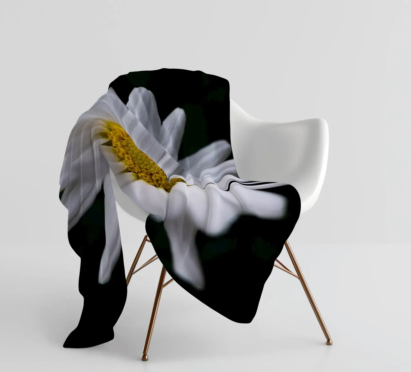 Daisies fleecedeken van Marcus Beckert | Fotografie