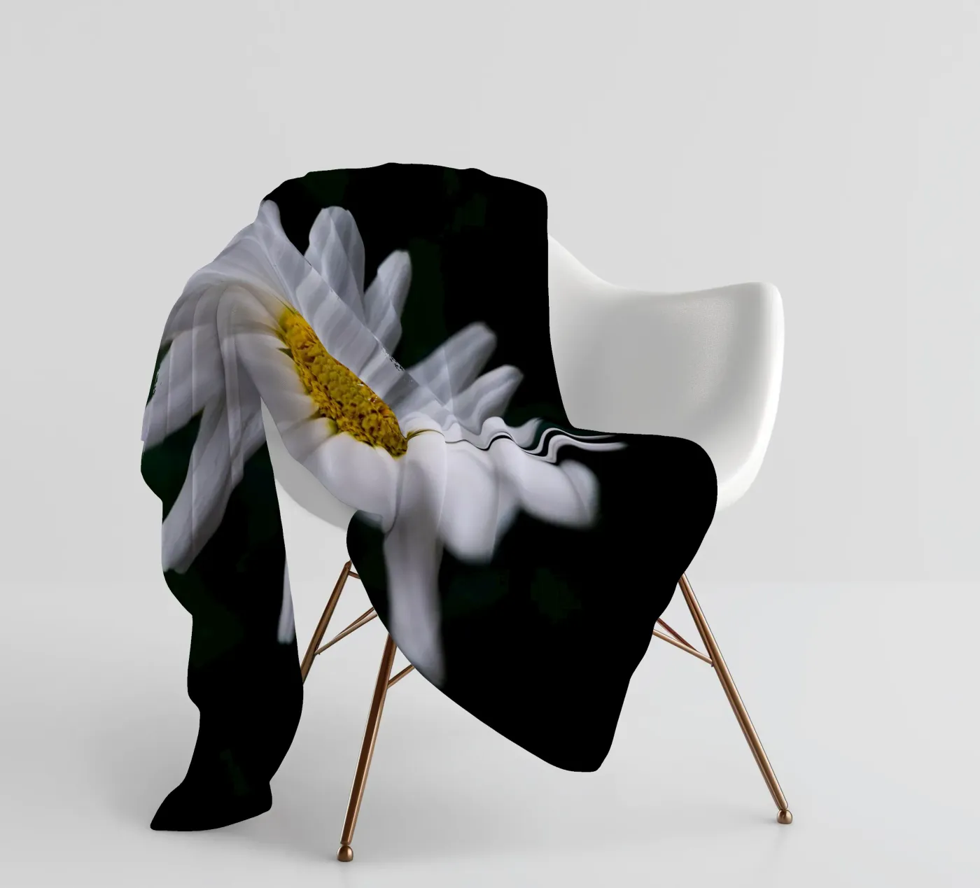 Daisies fleecedeken van Marcus Beckert | Fotografie
