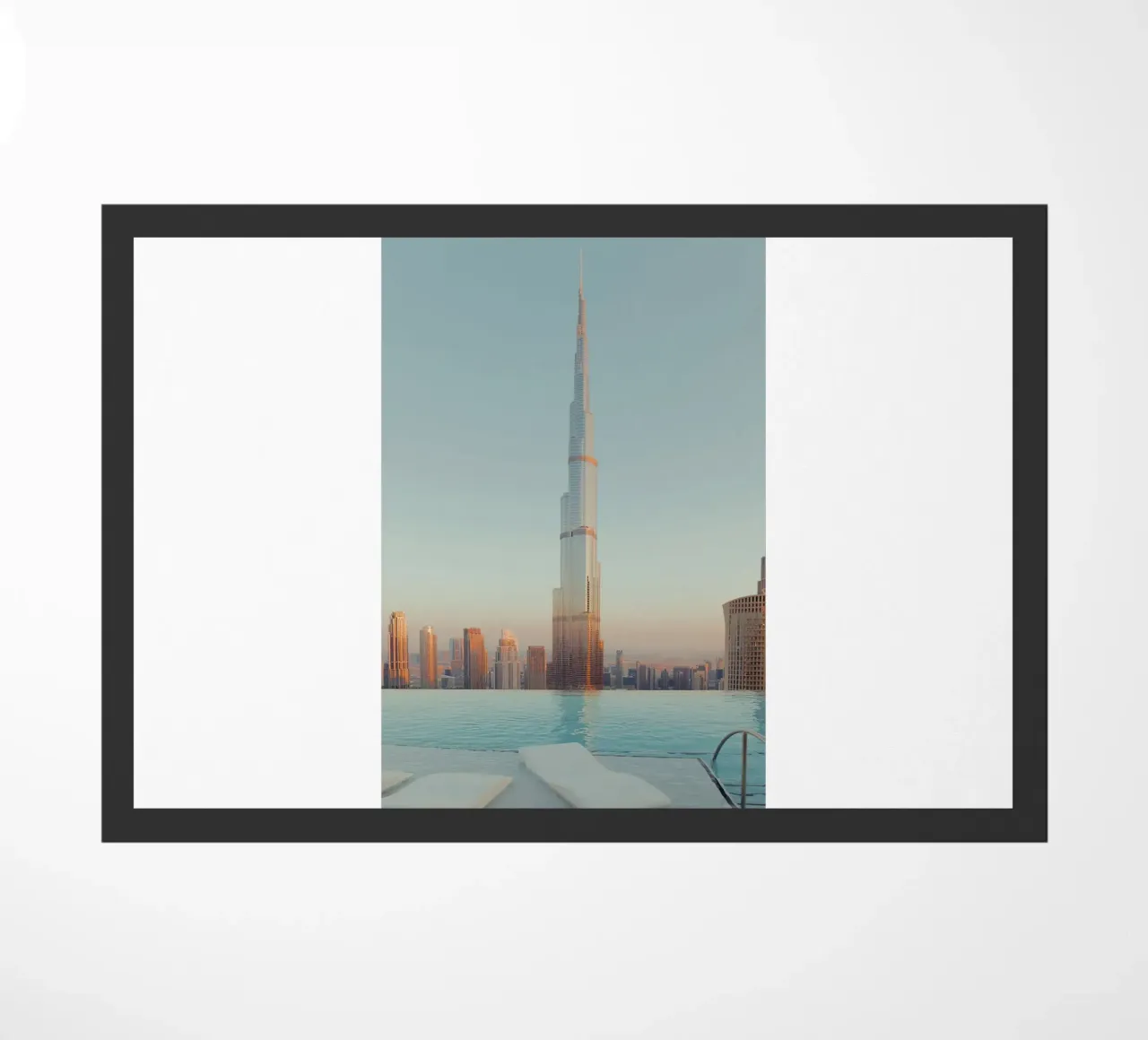 Burj Khalifa And Infinity Pool zerbino da robertmotoiart