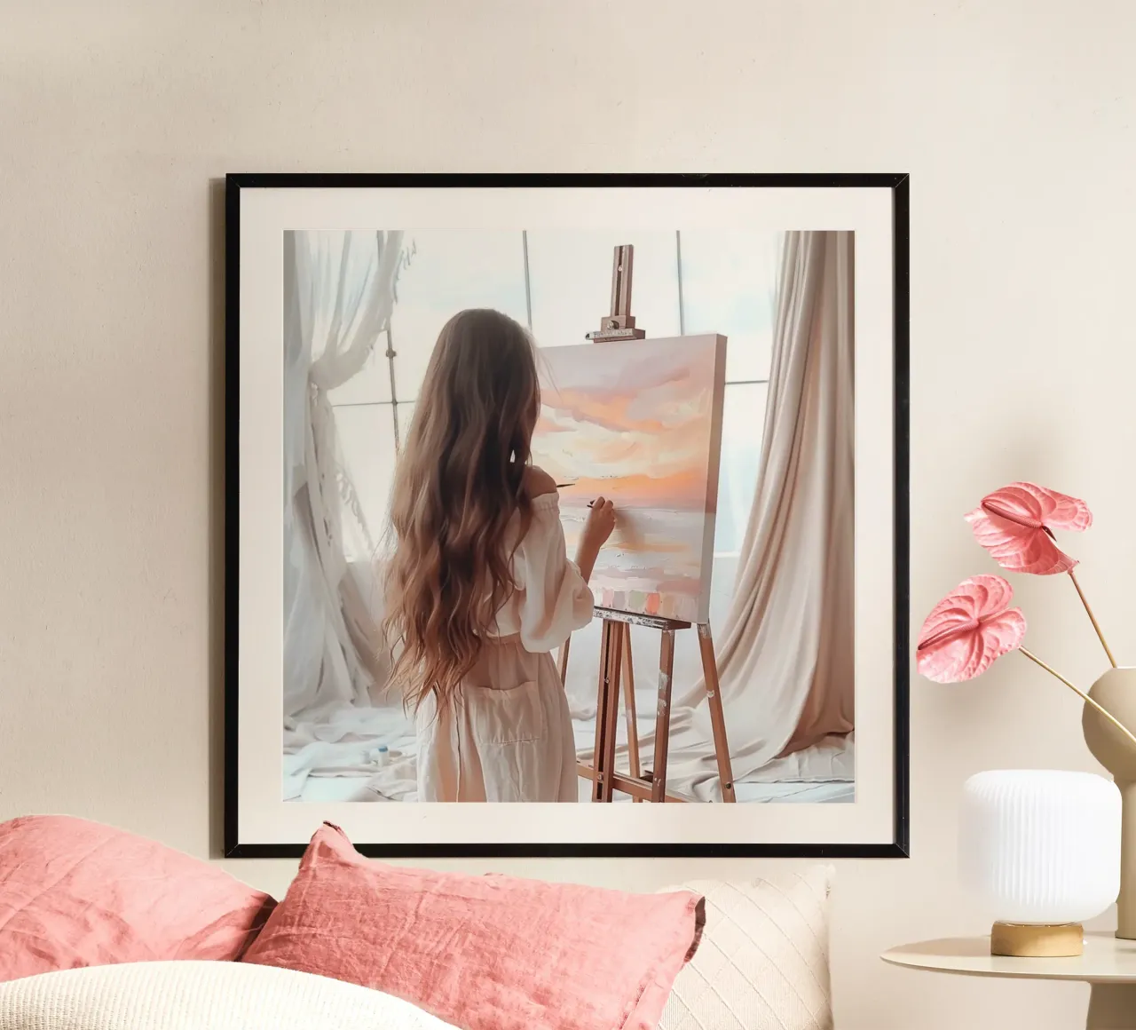 Reverie alla pesca poster da StillVibe Home