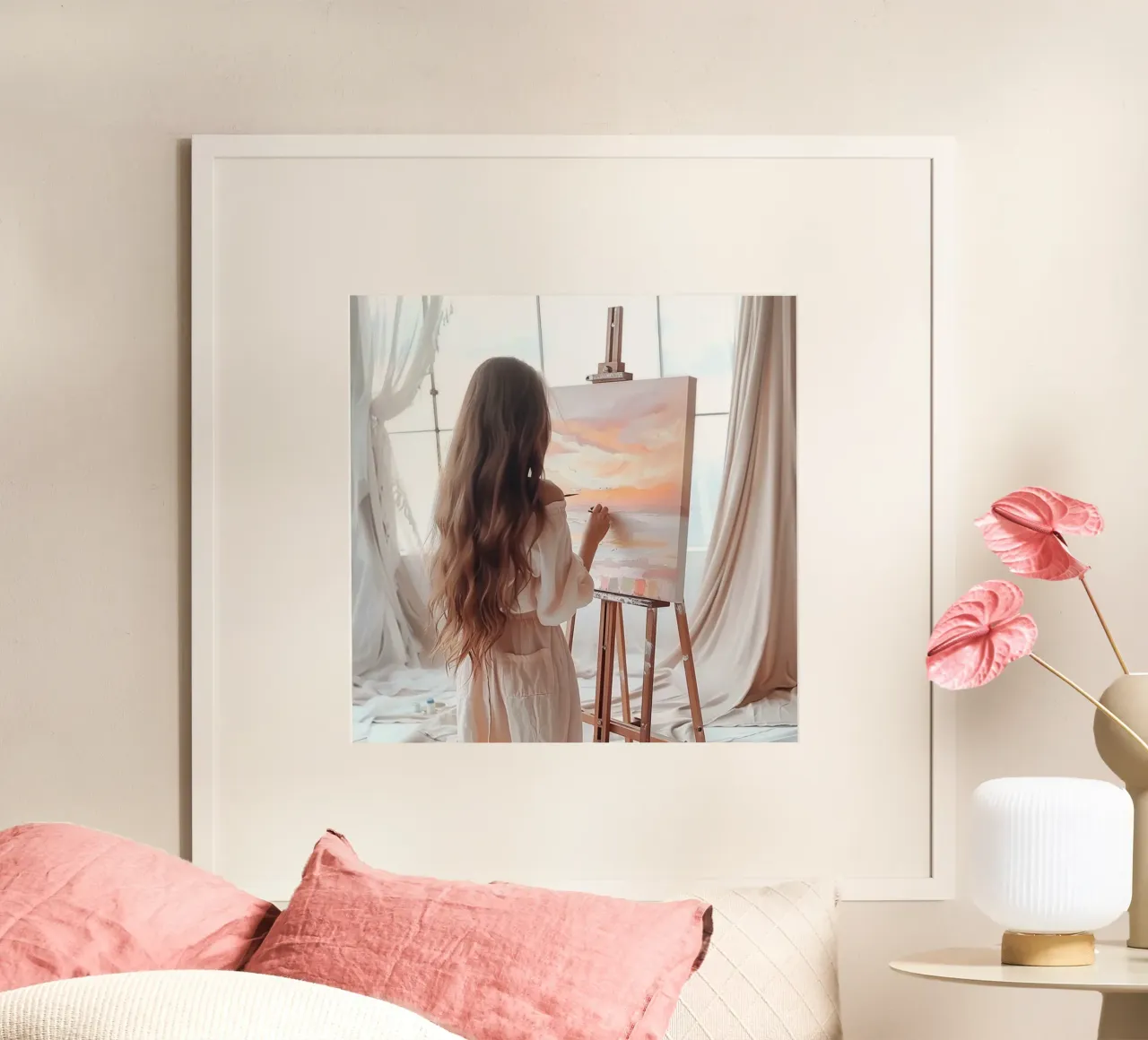 Reverie alla pesca poster da StillVibe Home