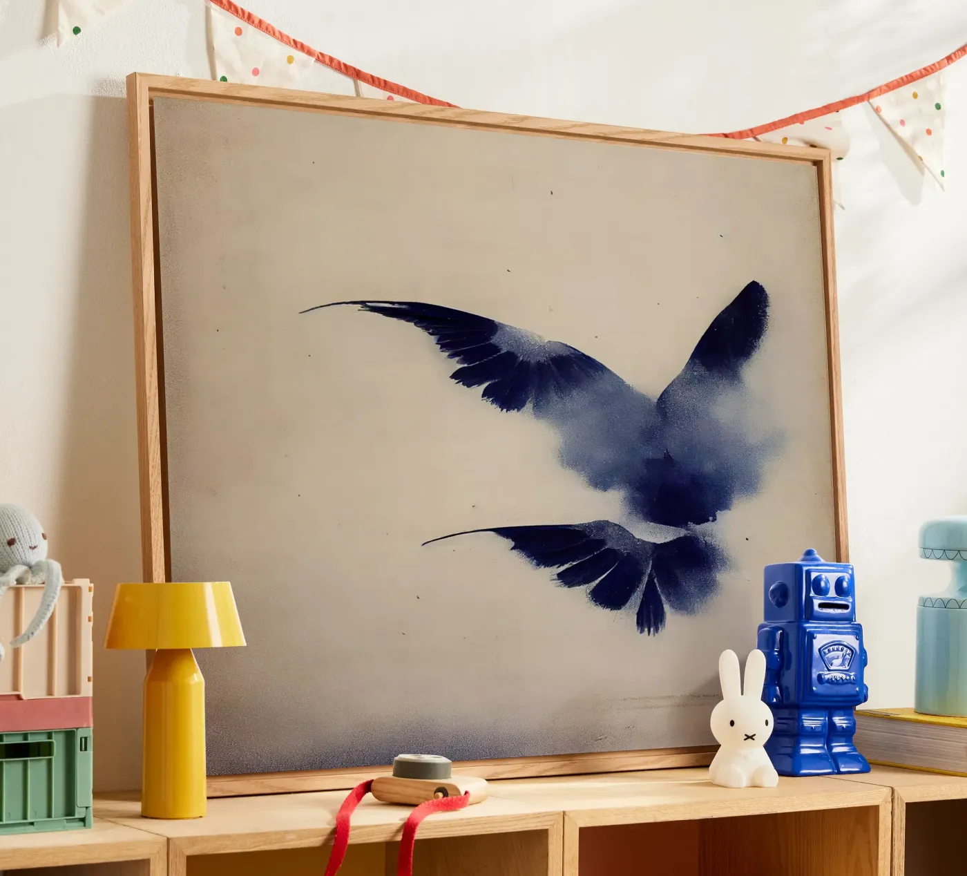 Indigo Bird acryl van treechild