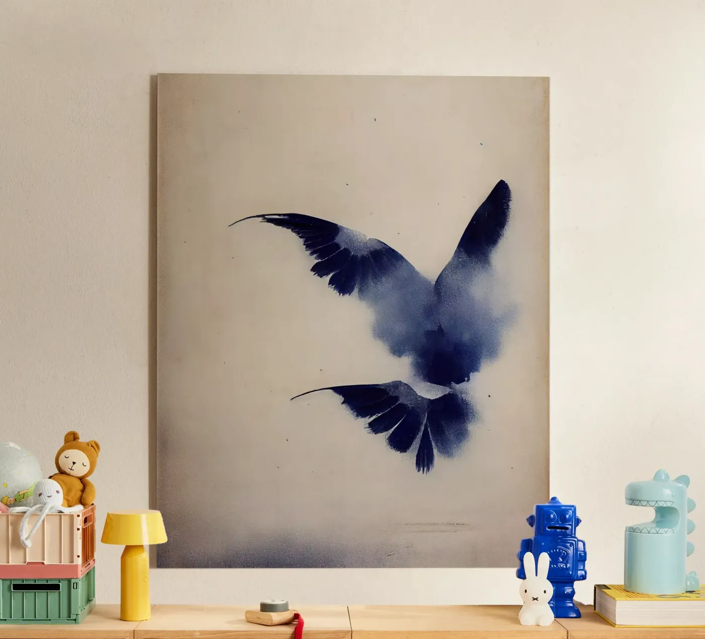 Indigo Bird plexiglas de treechild