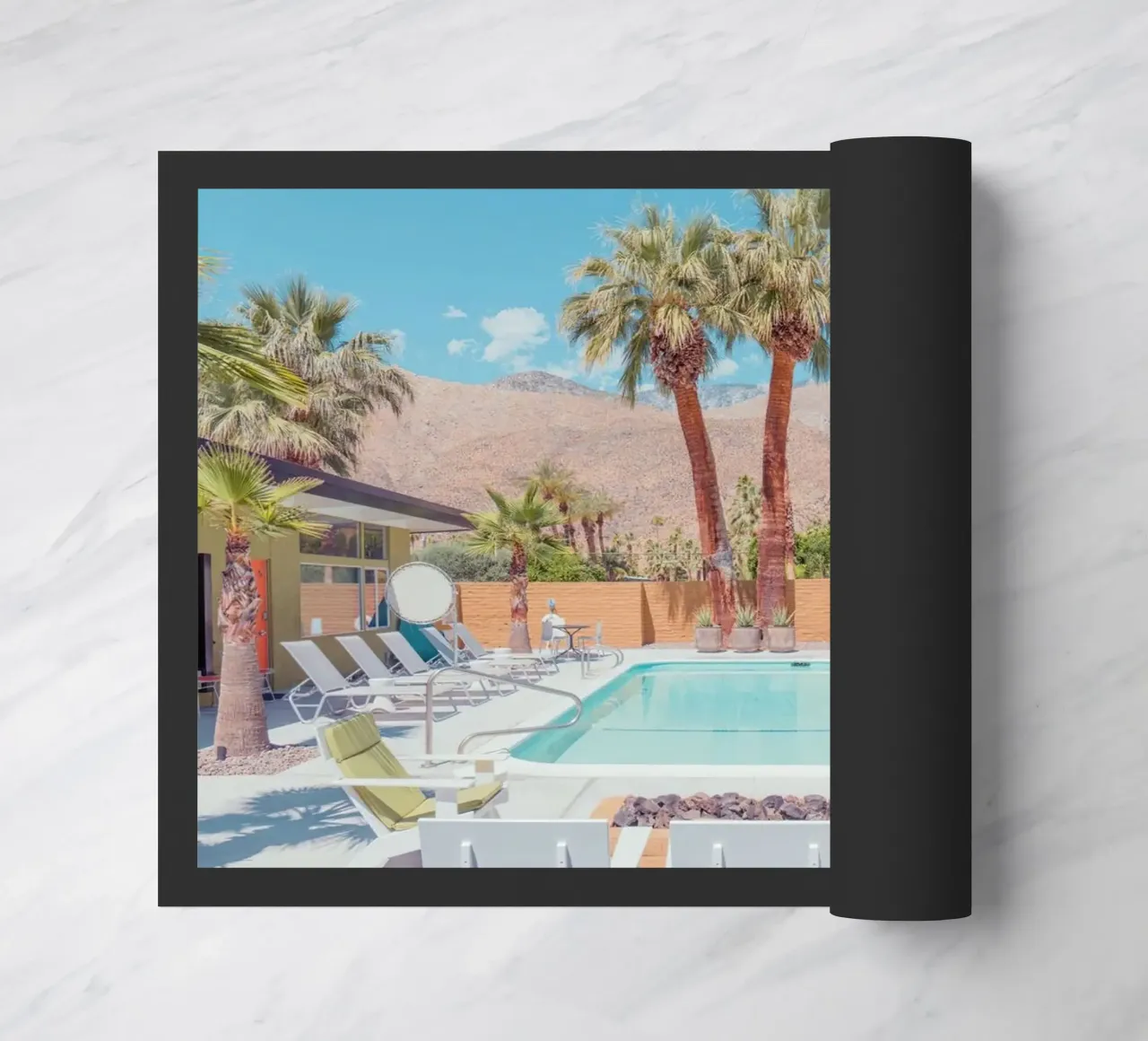 Quiet Pool Palm Springs zerbino da lennytravers
