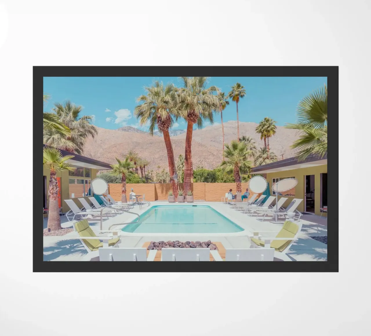 Quiet Pool Palm Springs zerbino da lennytravers