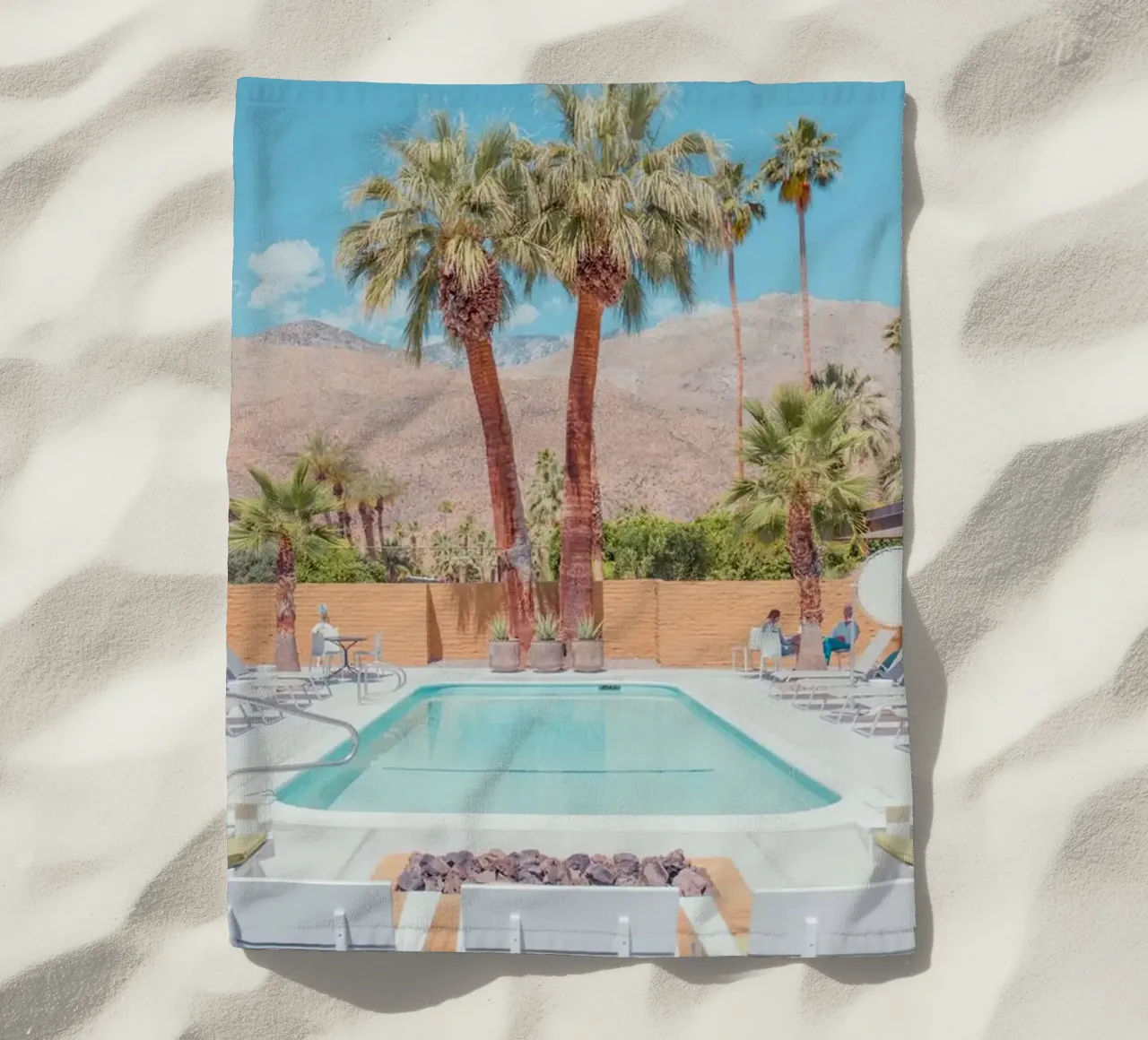 Quiet Pool Palm Springs telo mare da lennytravers