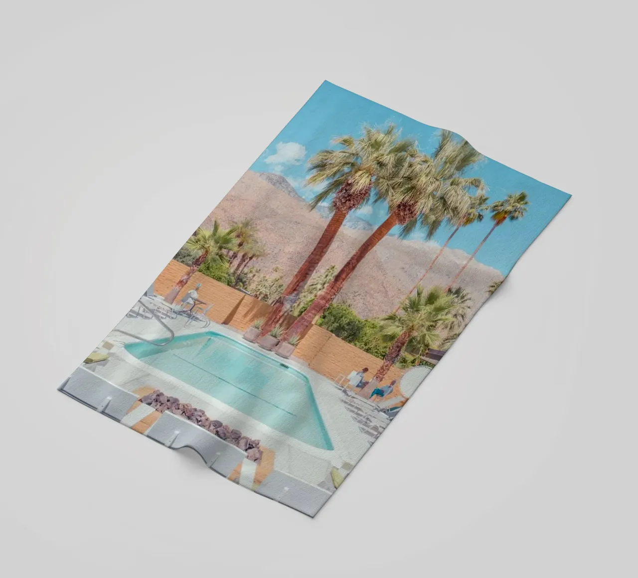 Quiet Pool Palm Springs telo mare da lennytravers