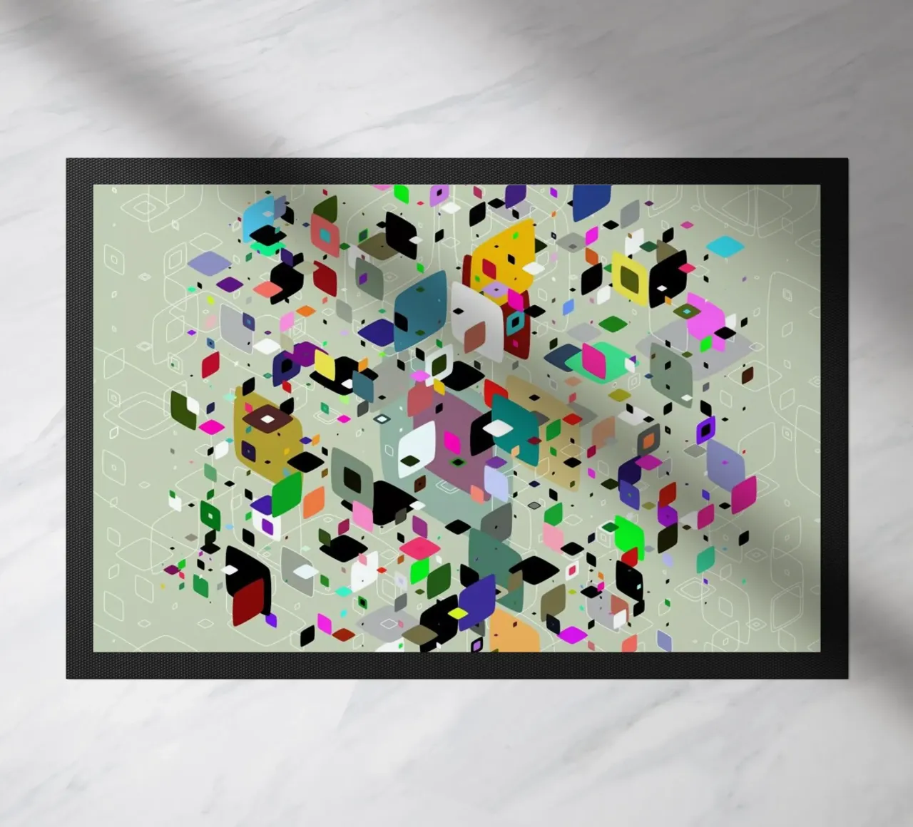 Breaking Free doormat by Angelo Cerantola