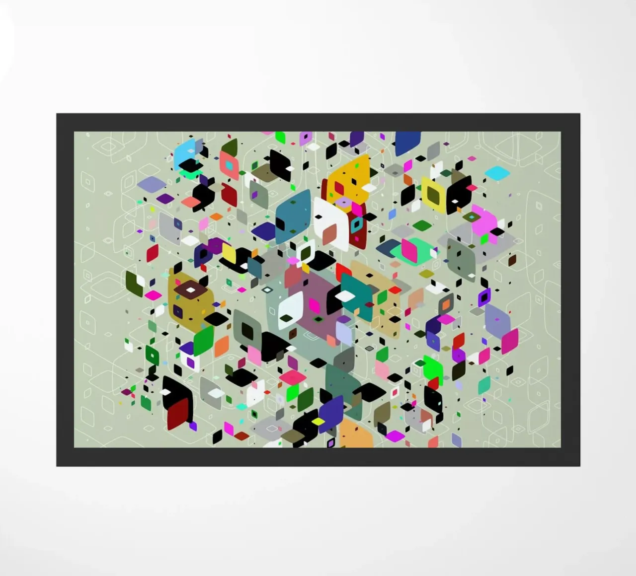 Breaking Free doormat by Angelo Cerantola