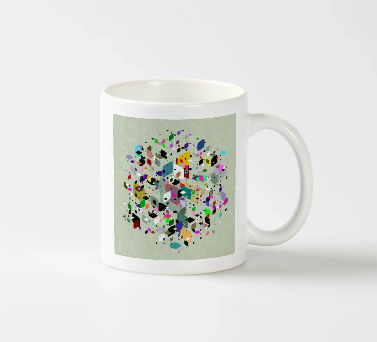 Breaking Free tazza in ceramica da Angelo Cerantola