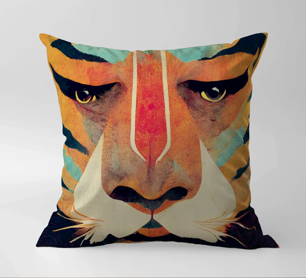 Big Tiger cuscino da treechild