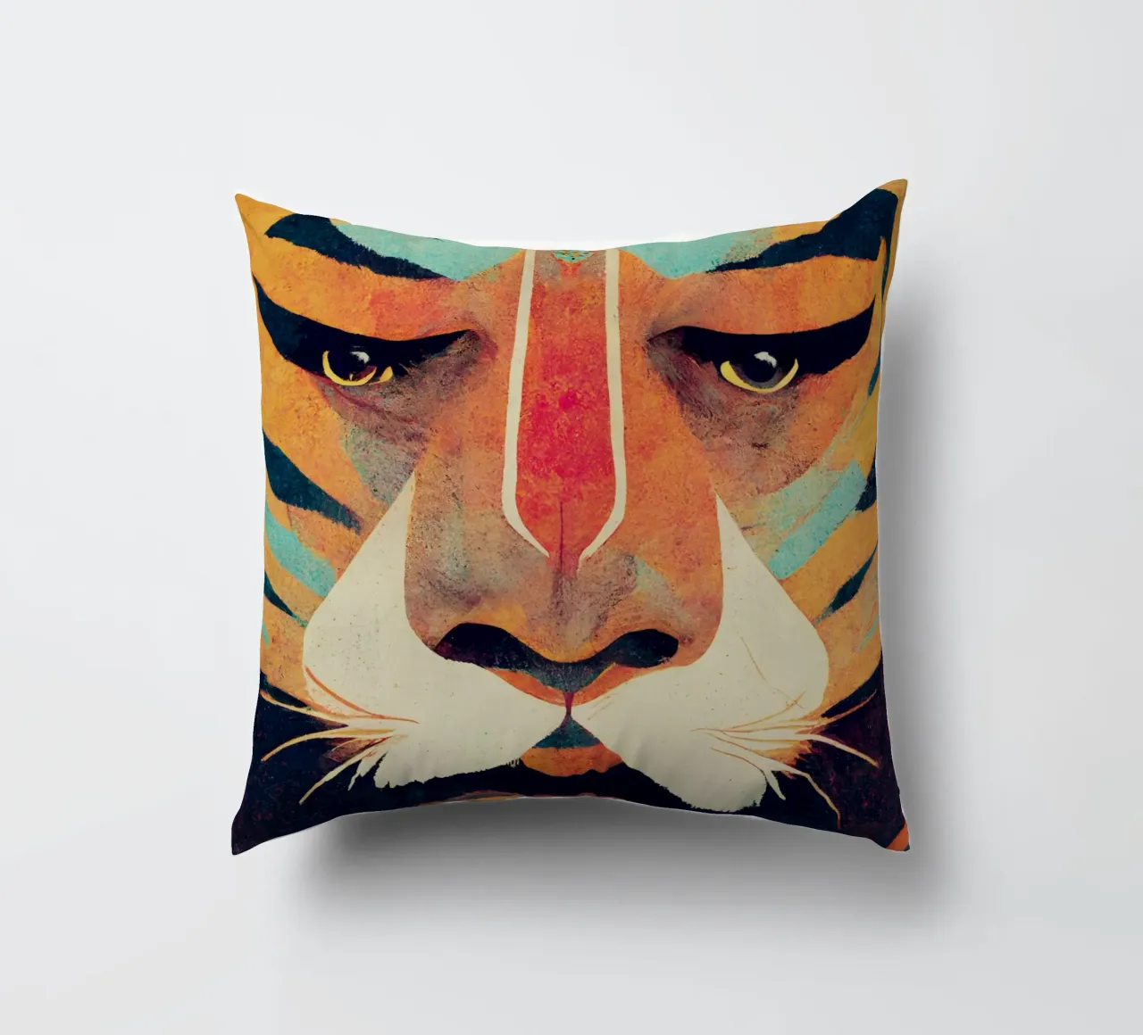 Big Tiger cuscino da treechild