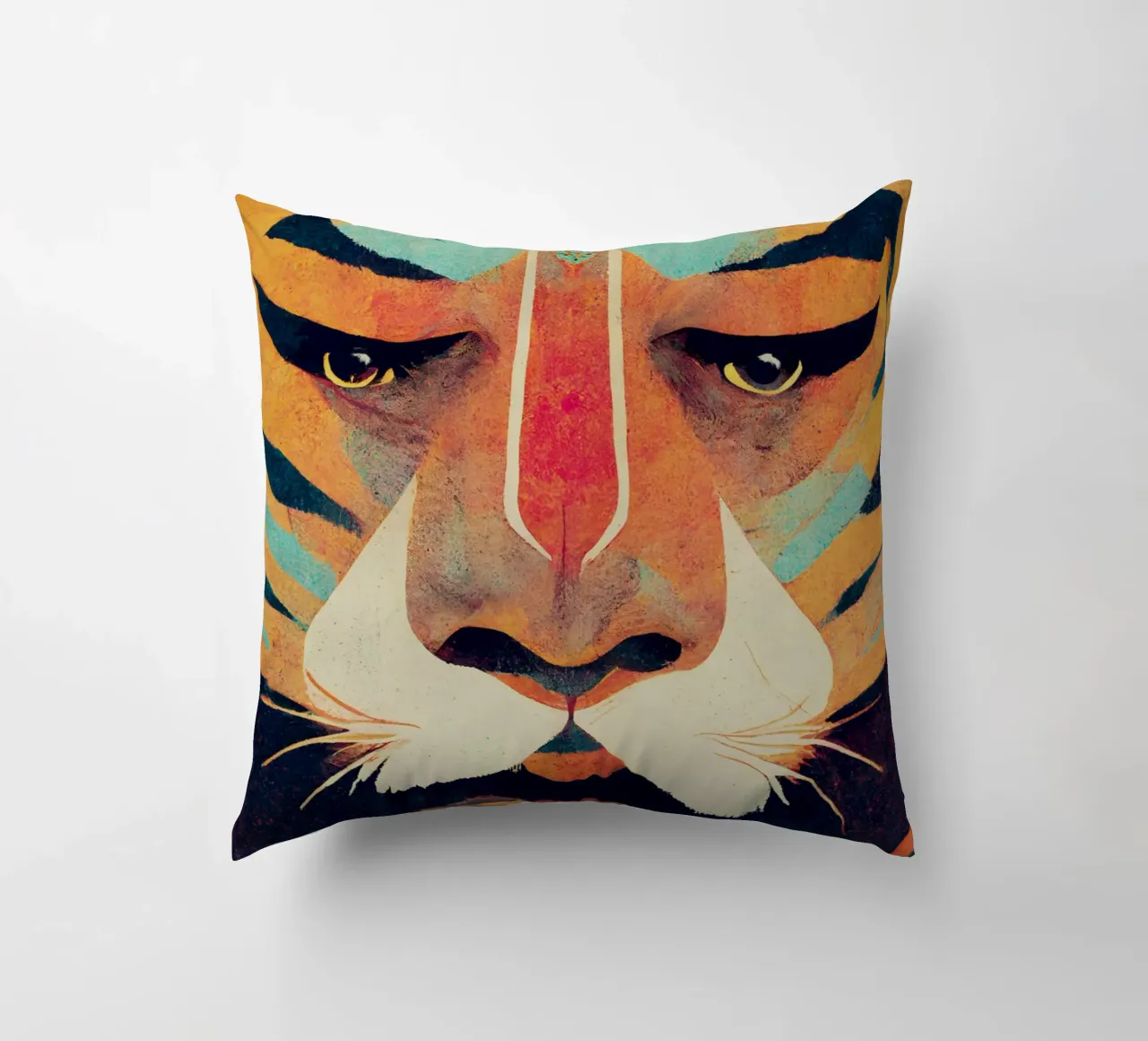 Big Tiger cuscino da treechild
