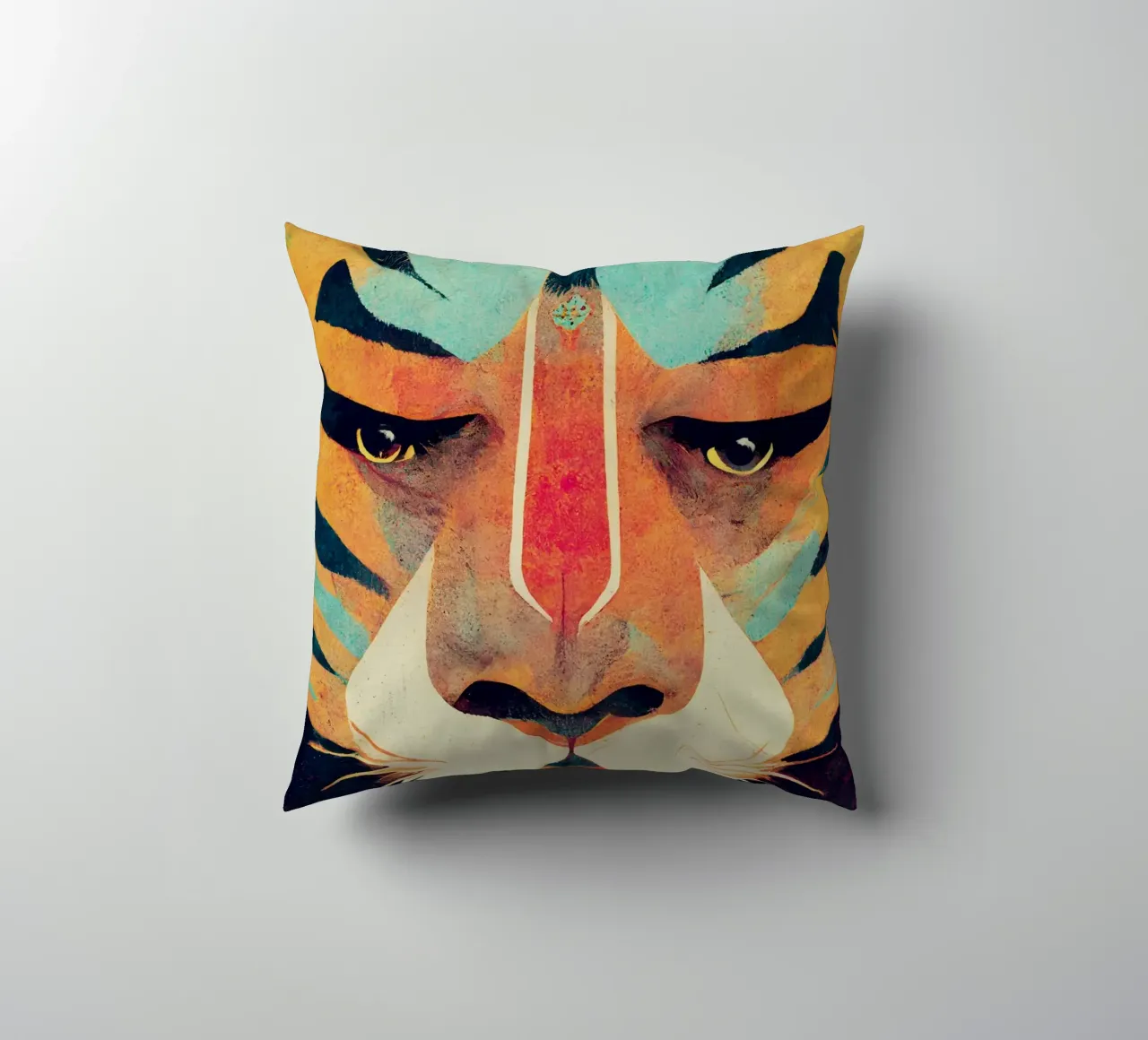 Big Tiger cuscino da treechild