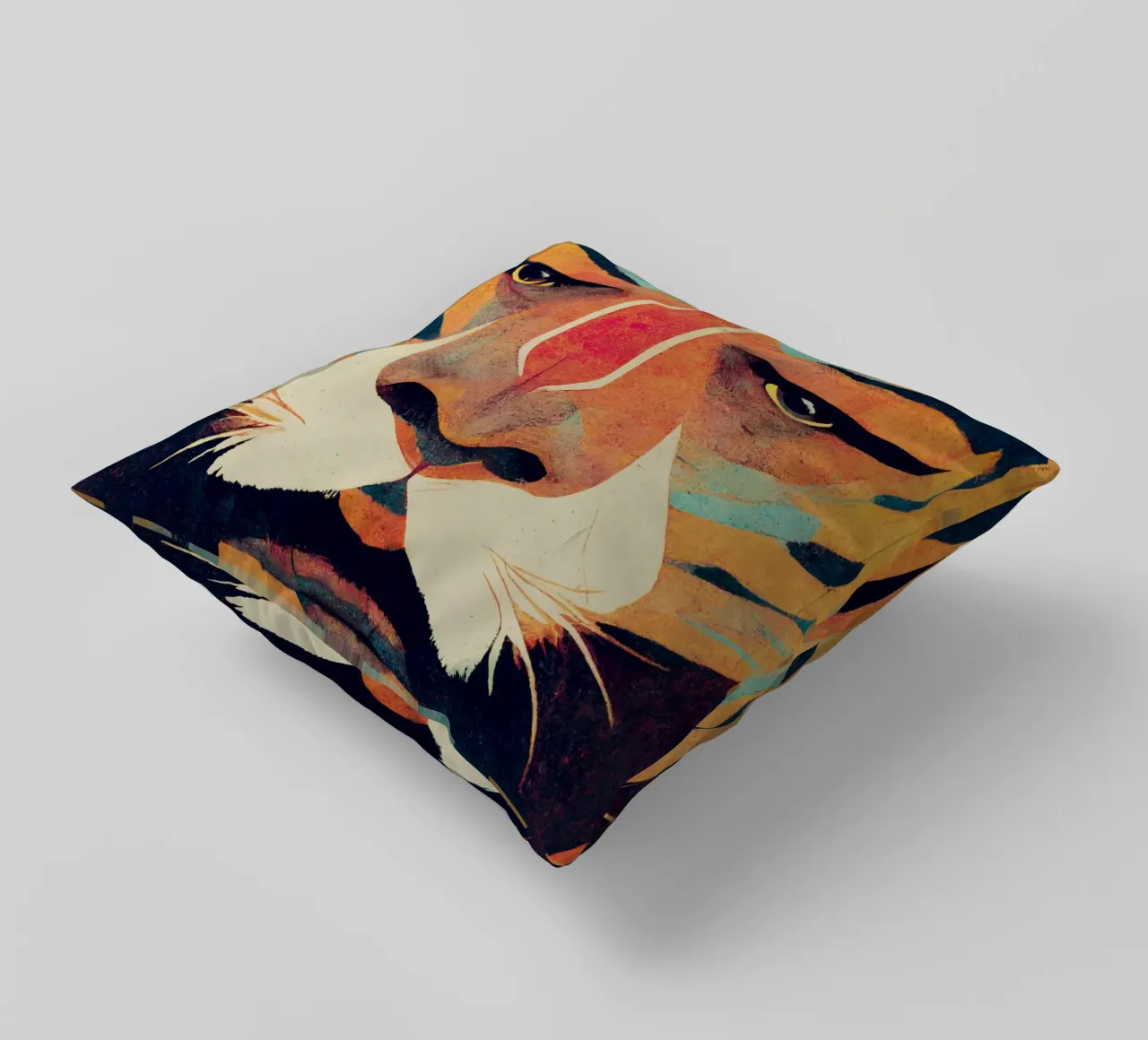Big Tiger cuscino da treechild