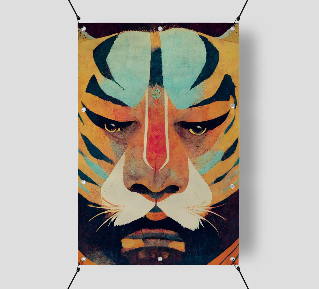 Big Tiger telo in pvc da treechild
