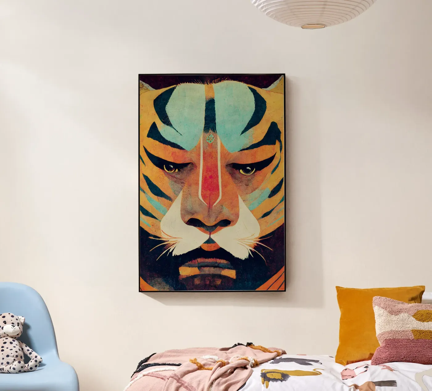 Big Tiger Acryl-Glas von treechild
