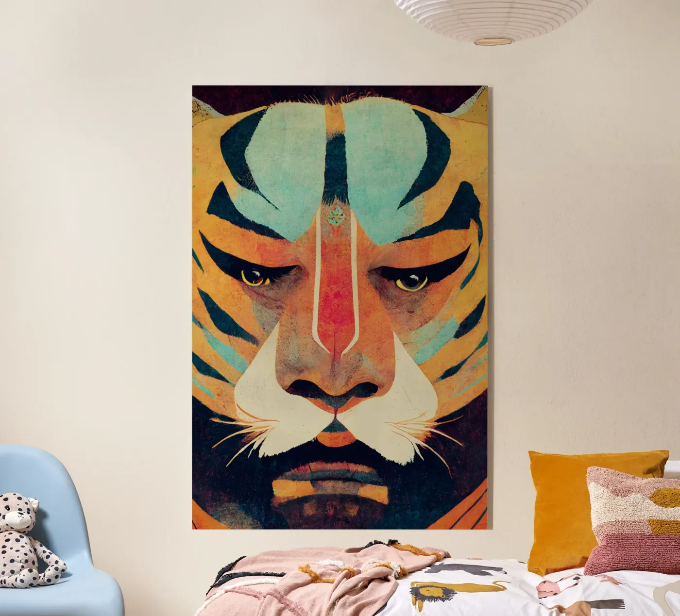 Big Tiger Acryl-Glas von treechild