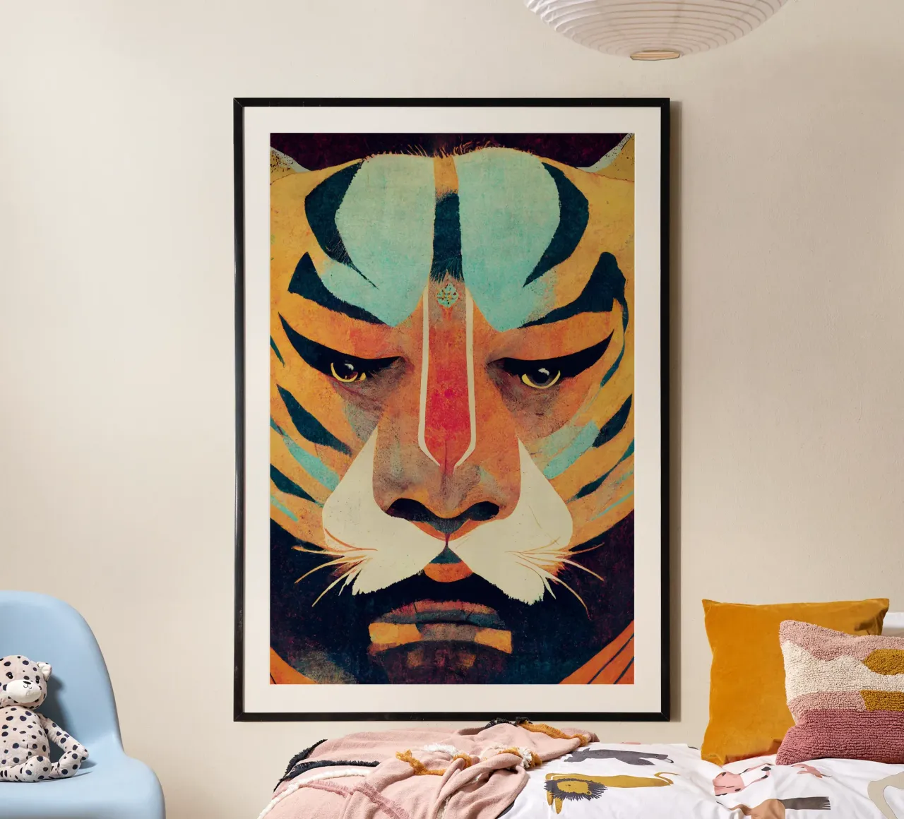 Big Tiger poster by treechild