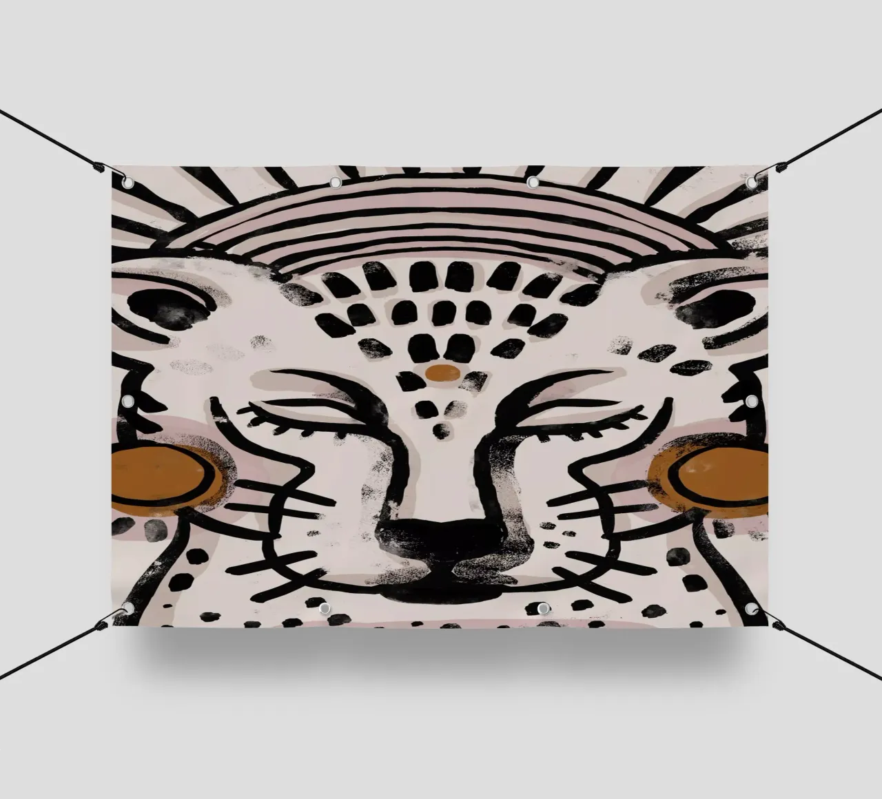 Yogi Tiger (white) telo in pvc da treechild