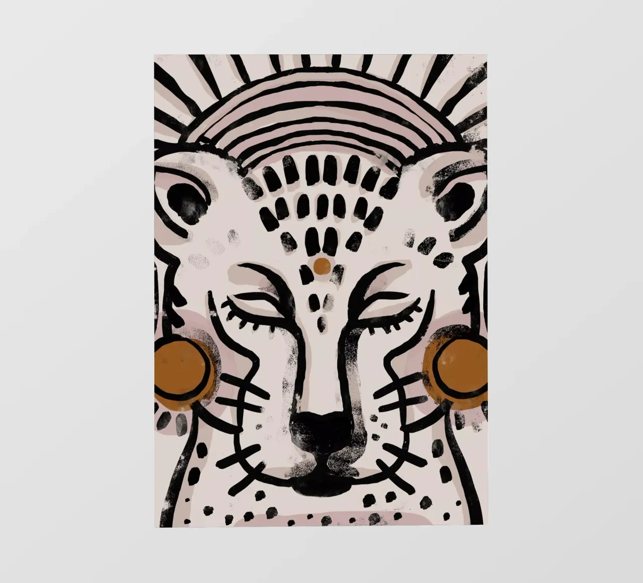 Yogi Tiger (white) telo in pvc da treechild