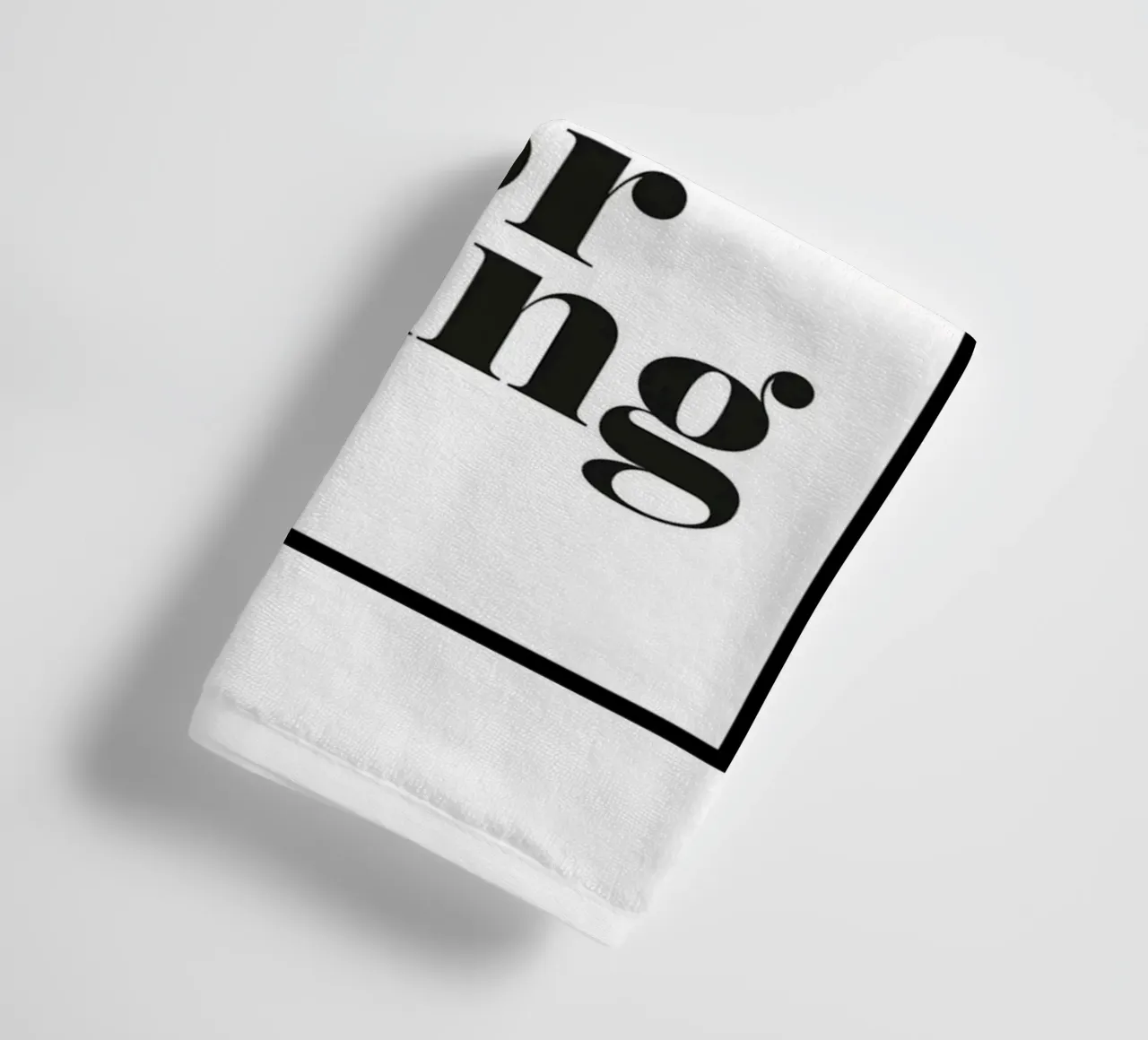 normaal is saai badhanddoek van art quots shop